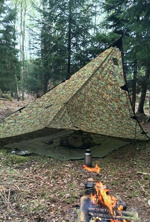 Tarp/paraplustof